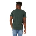 thumbnail image 2 of Bella + Canvas Unisex Sueded T-Shirt - 3301C - HEATHER FOREST S, 2 of 4