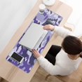 thumbnail image 3 of Purple Camouflage &nbsp;desk Mouse Padwaterproofnon Slip&nbsp;for Office Home Work Gaminggaming Mouse PadRubber Base Mousepad with Stitched Edges 31.5x11.8inches, 3 of 7