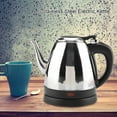 thumbnail image 2 of Stainless Steel Electric Kettle  Fast Water Heating Pot 1.2L Stainless Steel Electric Kettle Fast Water Heating Boiling Pot, 2 of 8