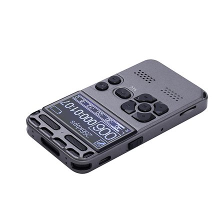 APPLAYERR High-Capacity 8GB Digital Recorder Supports 64GB Expansion, Perfect for Journalists and Students