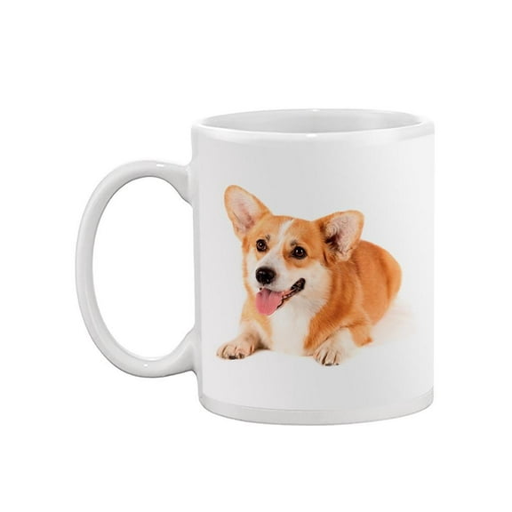 Corgi Dog Sits Mug - Image by Shutterstock