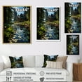 thumbnail image 4 of Designart "Lakehouse Waters I" Cottage Floater Framed Wall Art Living Room, 4 of 7