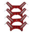 thumbnail image 2 of LOVIVER 4pcs Zinc Alloy Right Angle Clamp 90 Degree Clamp Miter Picture Frame Clamp, 2 of 8