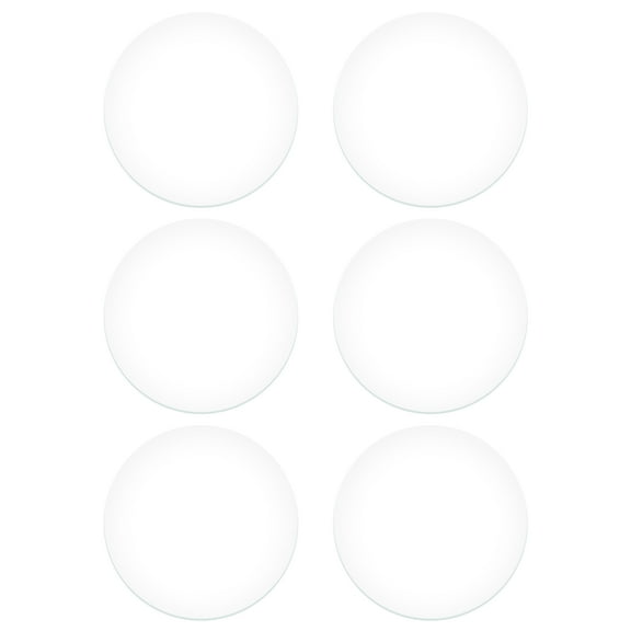 6pcs Round Watches Glass Lens Professional Glass Watch Lens Watch Accessories