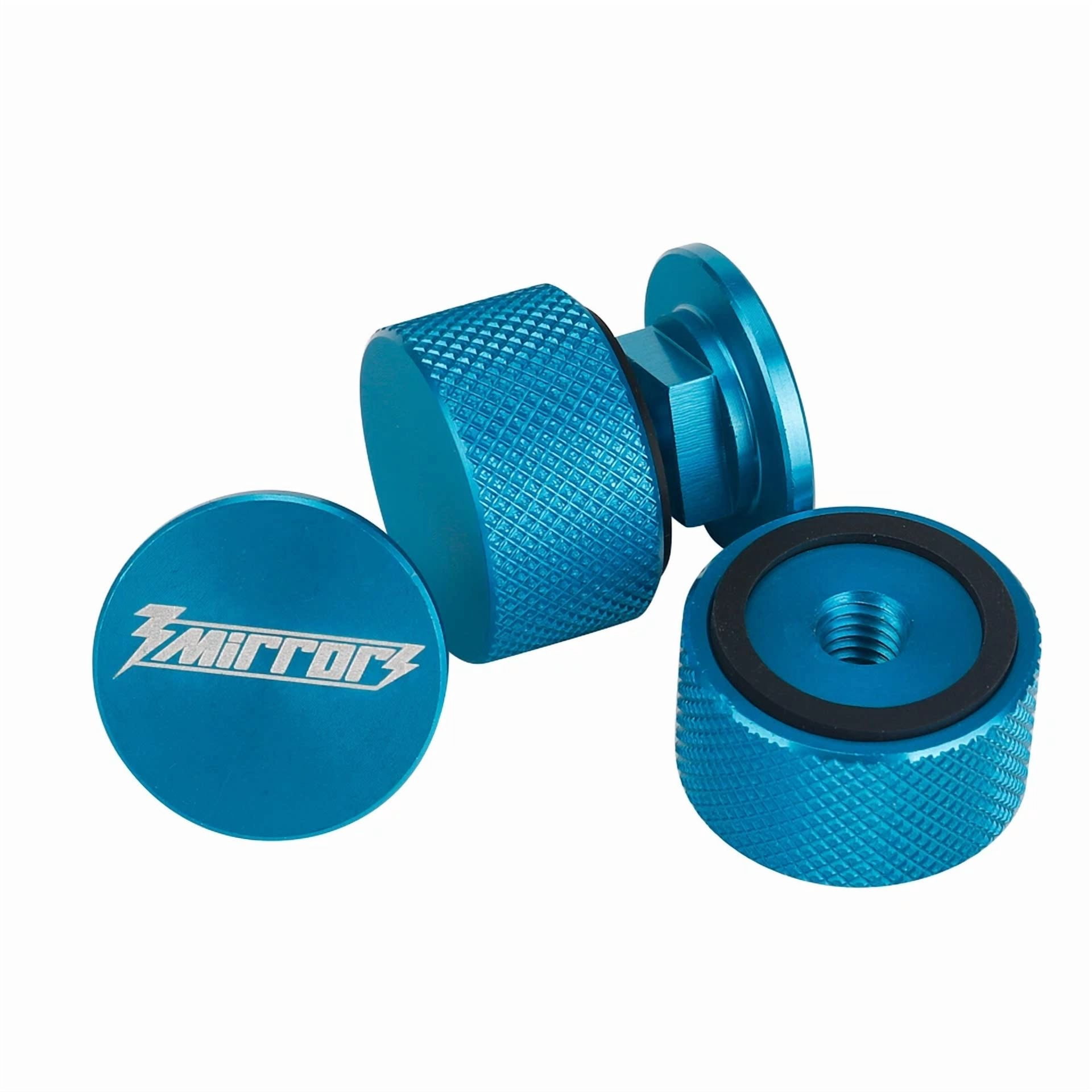 CIRCLE- Welding Hood Pipeliner Helmet Fastener Aluminum Alloy Pipeliner Helmet-Sky Blue