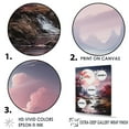 thumbnail image 3 of Designart "The Blooming Liquid Art Charm Of Water Streams I" Landscape Lake River Floater Framed Canvas Prints, 3 of 5