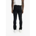 thumbnail image 2 of Smoke Rise Mens Fashion Rip Moto Denim Jean Jet Black 38W x 32L, 2 of 7