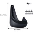 thumbnail image 5 of Veeki Mud Flaps 4Pcs/Set Replacement Pre-drilled Flexible Splash Guards Front Rear Protective Mud Guard Car Accessories Fenders24060883, 5 of 5