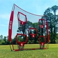 thumbnail image 6 of Hit Run Steal Football Throwing Net with Targets for Quarterback Training, 6 of 9