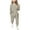 Beige., variant on Agkizg 2PC Striped Long Sleeve Top Pants Set Casual Summer Outfits (Girl's or Girl's Plus),2-Piece Set