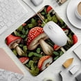 thumbnail image 2 of Mushroom Printed Desk Mat Mousepad, Non-Slip Rubber Bottom, 8.3x9.8 Inch, Suitable for Office and Gaming, 2 of 6
