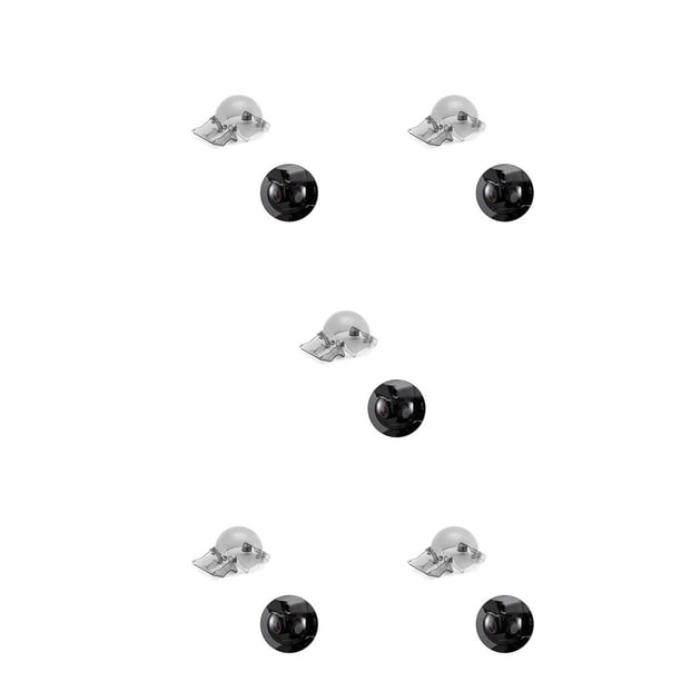Sidaley Accesorios de cámara, cubierta de cardán, tapas de lente, reemplazo de montaje de estabilizador antiarañazos protector para 2 No.1 No.1 5piezas