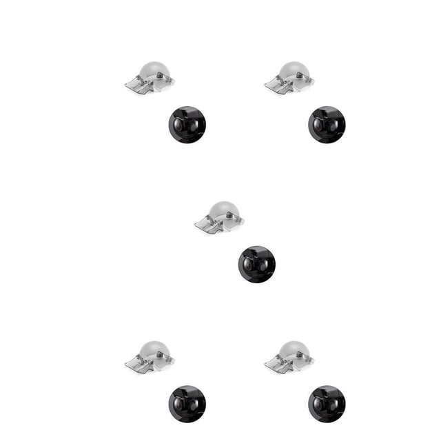 Seitruly Accesorios de la cámara Gimbal Cover Lens Caps Guard Anti-Scratch Dustproof Stabilizer Shell Replacement para 2 No.1 5piezas