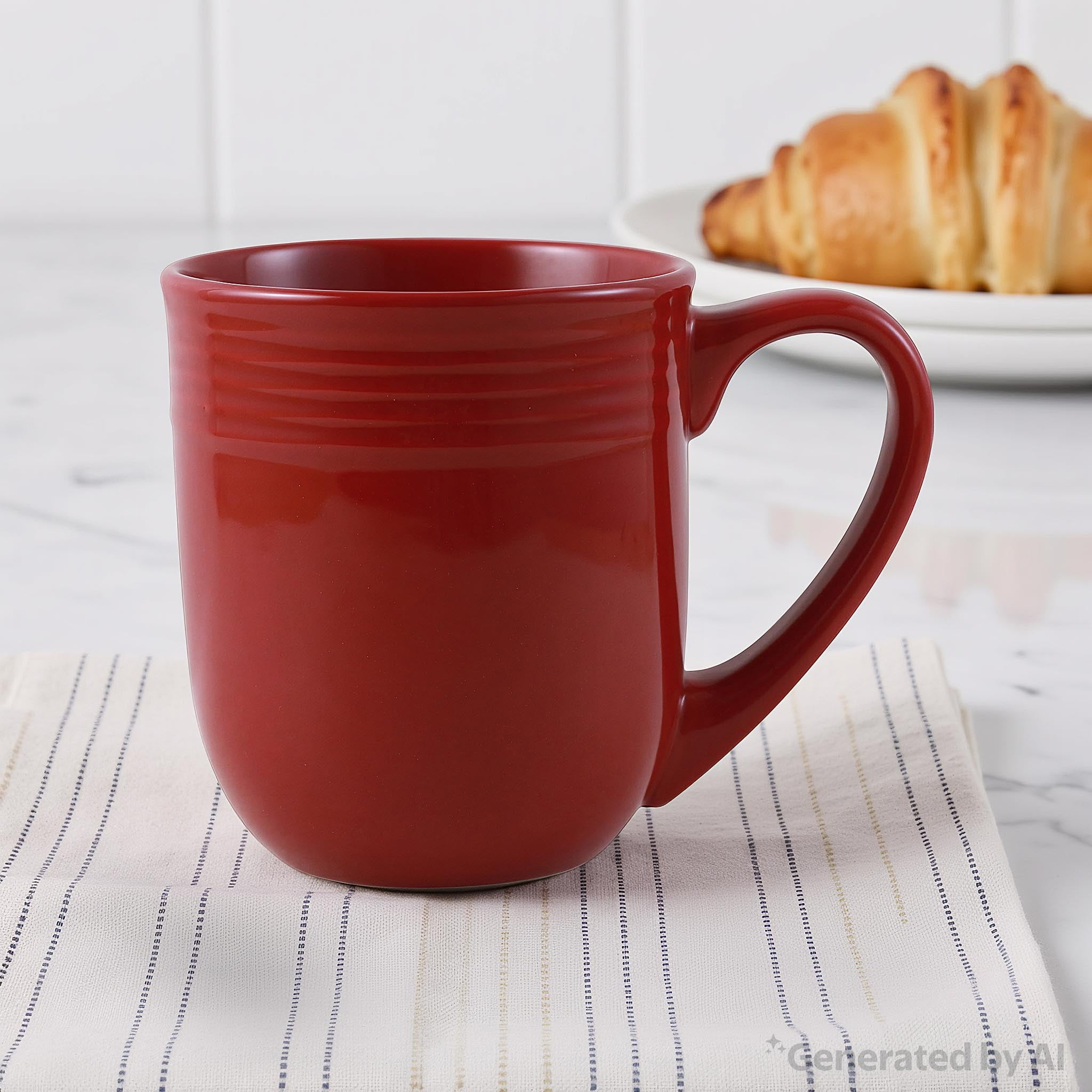 Mainstay - Brandclub - Mainstays Chiara Stoneware 16.5-oz Red Mug