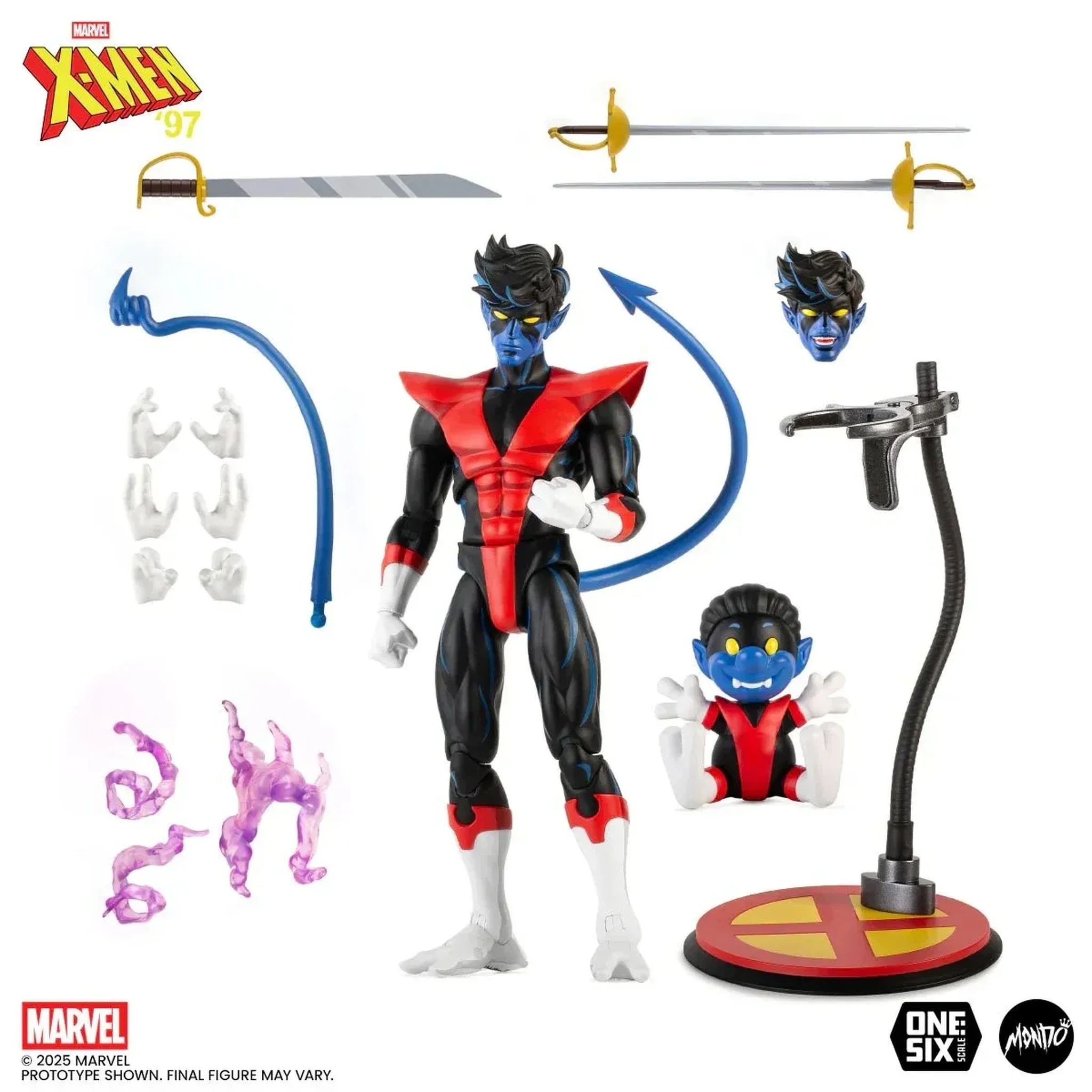 Mondo X-Men '97: Nightcrawler 1/6 Scale Figure (Marvel)