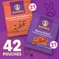 thumbnail image 3 of Annie's Organic Berry Patch and Summer Strawberry Bunny Fruit Snacks Variety Pack 42 Count, 29.4oz, 3 of 14