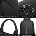 thumbnail image 3 of Bolso bandolera de un solo hombro: mochila de un solo hombro, bolso cruzado informal en el pecho, 3 of 7