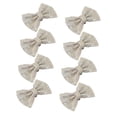 thumbnail image 4 of 8 Uds Clips de zapatos con lazo, hebilla de zapato con lazo desmontable, Clips decorativos extraíbles para zapatos de novia para fiesta de boda, 4 of 5