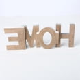 thumbnail image 4 of SMihono Rustic Wood HOME Decorative Sign Standing Cutout Decor Multicolor Home Decoration on Clearance, 4 of 9