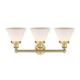 thumbnail image 6 of Innovations Lighting - Cone - 3 Light Bath Vanity In Industrial Style-11.5, 6 of 7