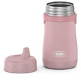 thumbnail image 3 of Thermos Baby Vacuum Insulated Stainless Steel Sippy Cup, 10oz, Rose, 3 of 5