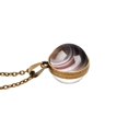 thumbnail image 2 of YYKihy Pendant Necklaces Double Outer Glass Planet Necklace For Women Men Earth Globe Universe Jewelry Christmas, 2 of 9