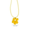 thumbnail image 5 of SIEYIO Irregular Flower Pendant Necklace Sweet Cool Clavicle Chain Choker Statement, 5 of 20