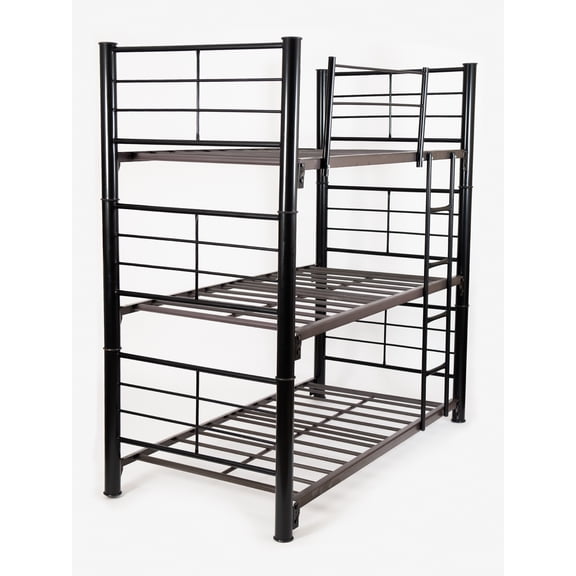 Litera triple individual Mich'Z color negro