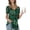 Bm03 Leaf Green, variant on Womens Summer Short Sleeve Tunic Tops Loose Fit Casual Blouses