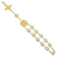 thumbnail image 4 of BRIGHTFUFU Colgante de Rosario para coche, adorno colgante, pulsera de Rosario, accesorio para espejo retrovisor de coche cruzado, 4 of 8