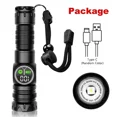 thumbnail image 6 of 20W Usb Rechargeable Led Flashlight Super Bright Torch Lamp, 6 of 6