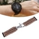 thumbnail image 1 of Correa De Reloj Trenzada De Repuesto, Cierre De Hebilla De aleación Suave Transpirable, Correa De Reloj De Pulsera Con Lazo Trenzado De 24 Mm Con Ajuste Ajustable, 1 of 7