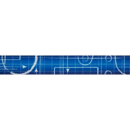 - Country Brook Design | 5/8 Inch Acme Blueprint Grosgrain Ribbon Closeout, 5 Yards