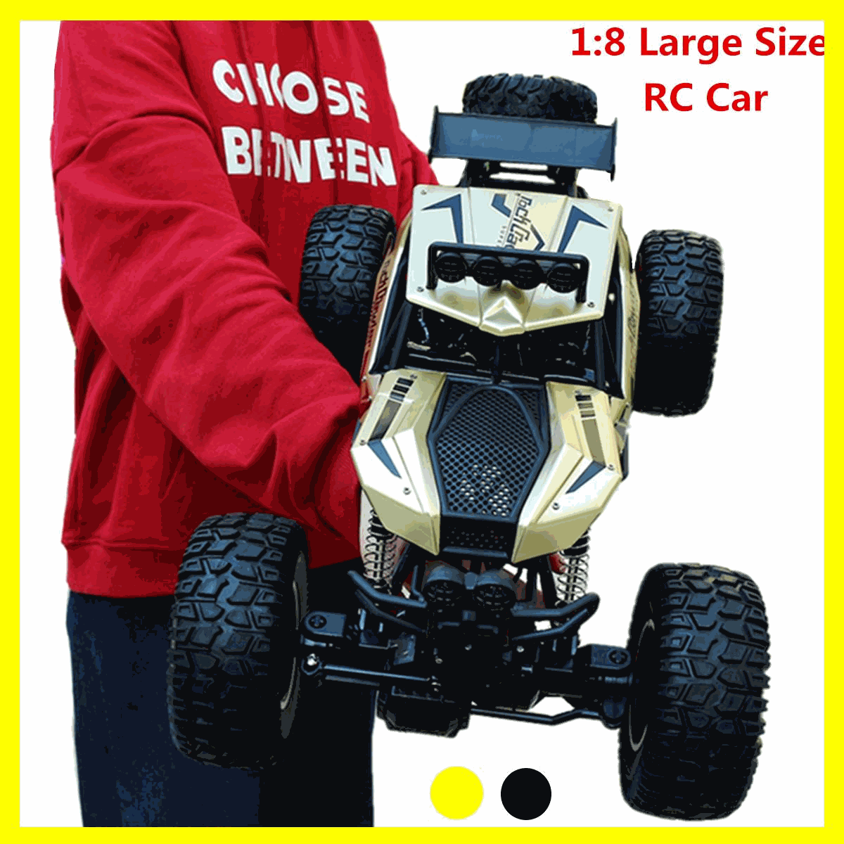 High Speed Rc Car Monster Truck Rock Crawlers 2 4g Radio Remote Control Four Wheel Drive Off Road Vehicle For Adults Kids Best Birthday Christmas Gift Size 1 8 1 10 1 12 1 16 Walmart Com Walmart Com