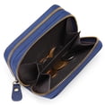 thumbnail image 3 of Small Genuine Leather Wallet For Women, Rfid Blocking Credit Card Holder(Navy Blue), 3 of 6