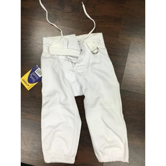 Champro Sports Football Practice Pants Youth Xtra Small White No Pads New 19-20”