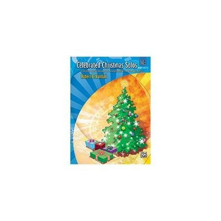 Alfred 00-28393 Celebrated Christmas Solos- Book 4 - Music Book