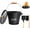 Black-1.5GA, variant on Fireplace Ash Bucket with Lid Shovel and Hand Broom, 1.5 Gallon Charcoal Wood Fire Pits Burning Stoves, Coal Pellet Metal Buckets, Hot Wood Carrier Pail Fire Pits Ash Can Cleaning Tools