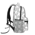 thumbnail image 3 of Fotbe Rabbit And Cloud Pattern Casual Backpack for School, Travel, and Outdoor Activities - Durable, Lightweight, and Comfortable, 3 of 5