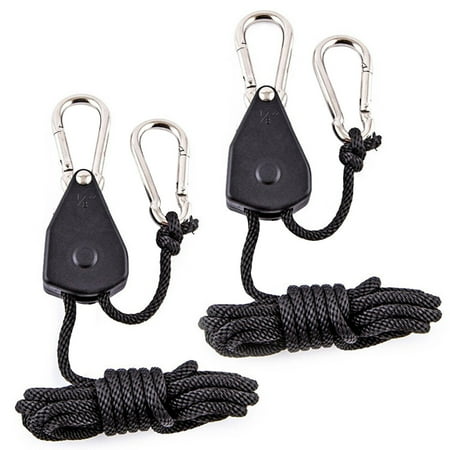 

2 Pcs Plant Hanger Hangers Hook Tear Resistant Multipurpose Rope Durable Grow Light Sling Lamps