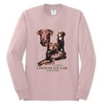 thumbnail image 2 of If It's Not a Chocolate Lab It's Just a Dog Gift | Mens Dog Lover Long Sleeve T-Shirt, Light Pink, Medium, 2 of 3