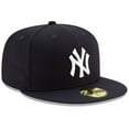 thumbnail image 3 of Men's New Era Navy New York Yankees 2000 World Series Wool 59FIFTY Team Fitted Hat, 3 of 6
