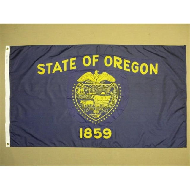 Annin Flagmakers 144450 2 Pi. X 3 Pi. Nyl-Glo Drapeau Oregon