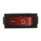 thumbnail image 1 of AC 16A/250V 20A/125V Red Light Illuminated On Off SPST Boat Rocker Switch x 5 Pcs, 1 of 5
