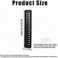 thumbnail image 2 of 1/2pcs Wall Mounted Baseball Cap Storage Rack Multi Layer Hat Organizer Holder Holds 16 Caps Suitable For Home Office Bedroom, 2 of 5