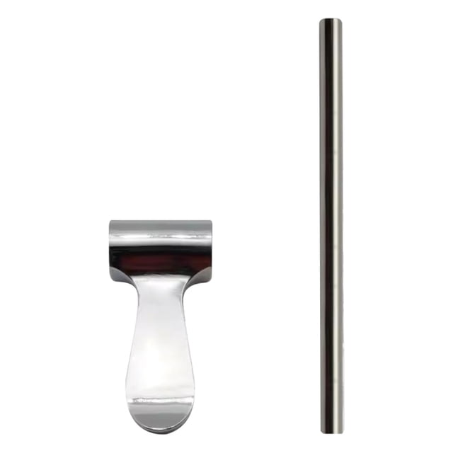 KT6808 Juego de manija y cilindro de cerradura, accesorios para pulidora de joyas, fácil de usar, resistente al desgaste, de repuesto