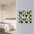 thumbnail image 4 of Yayeee Toggle Light Switch Wall Plate 3-Gang 6.37"x4.48" Decorative Outlet Cover, Green Circle, 4 of 7