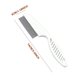 thumbnail image 2 of 1pc Pet Flea Tick Remover Stainless Steel Comfort Hair Grooming Comb Lice Removal Cleaner Comb, 2 of 5