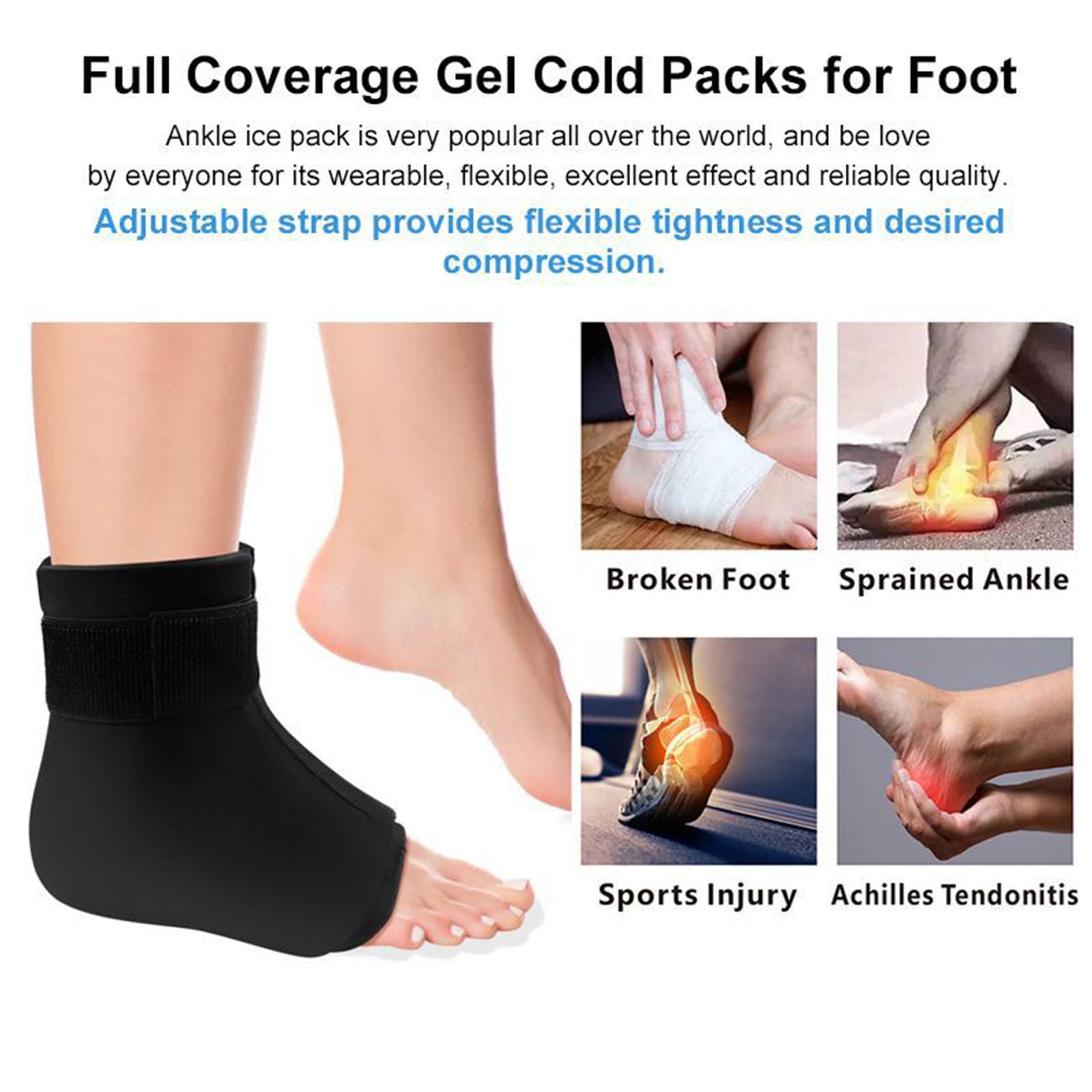 ice pack for broken toe