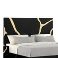 thumbnail image 3 of Goldie King Size Bed-Gold and Black Contemporary Bed-Solid Wood, 3 of 7